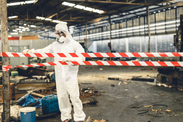 Professional Trauma Scene Cleanup technician working in Manchester, MI